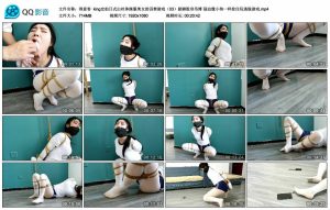 【得意客】king定拍日式白丝体操服美女的囚禁游戏（03）踮脚股身吊缚 强迫像小狗一样拴住玩逃脱游戏_绳艺库视频下载