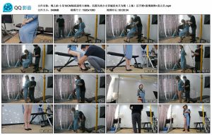 【绳之韵】小呆10CM细高透明小旗袍，民国风美少女穿越而来只为绳（上集）后手缚+股绳捆绑+直立吊_绳艺库视频下载