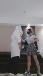 【沉鱼圣上】JK小姐姐的沙袋日常使用 bf8229_绳艺库视频下载