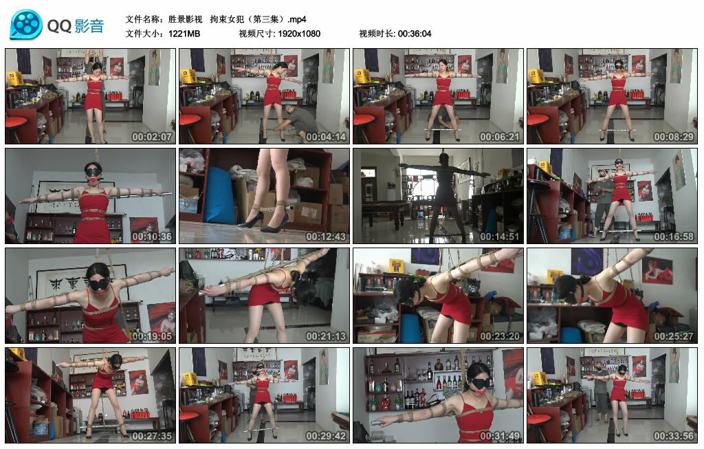 【胜景影视】拘束女犯（第三集）_绳艺库视频下载