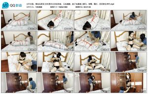 【绳仙岛原创】诗诗黑丝全身连体袜，五花捆脚，被子包裹捆上驷马_绳艺库视频下载