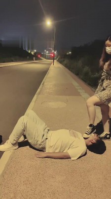 【圆圆S】户外帆布鞋羞辱路人 bf14485_绳艺库视频下载