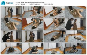 【奥特曼】挑战把疯狂反抗的诗诗老师绑成驷马_绳艺库视频下载