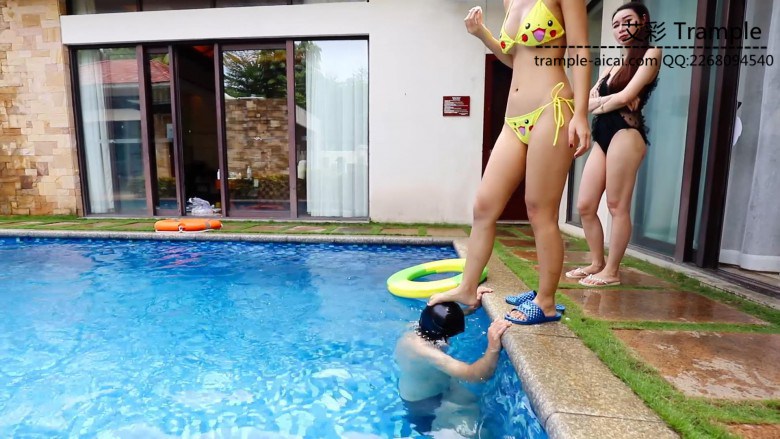 〖H.P.L栖心之栈〗—别墅·泳池·比基尼_绳艺库视频下载