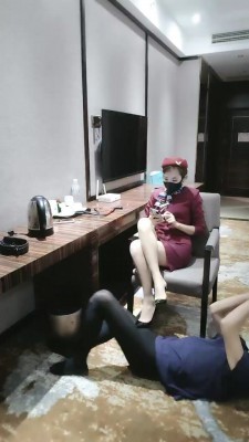 【多多】空姐把狗铐起来 bf20295_绳艺库视频下载