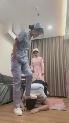 【诗诗】双护士治疗病人【双视角版】 bf10171_绳艺库视频下载