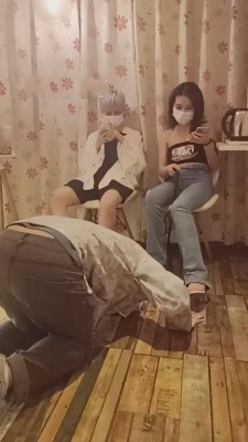 【重庆男神】带上大学室友调教狗奴 bf12106_绳艺库视频下载