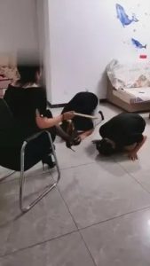 【燃一】超美黑丝高跟调双奴 G-210710-14_绳艺库视频下载