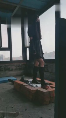 【猫神大人】户外工地长靴全体重踩【双视角版】 bf17641_绳艺库视频下载