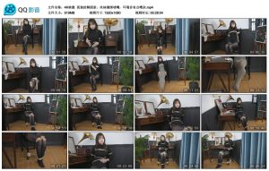 【4K映像】孤独的舞蹈家，丝袜捆绑堵嘴_绳艺库视频下载