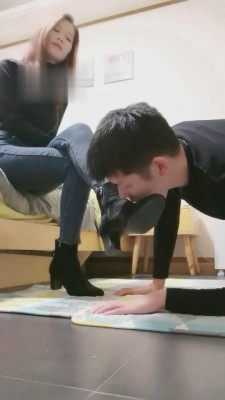 【六六】开发学生狗子-情迷靴下 bf5069_绳艺库视频下载