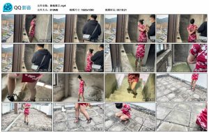 旗袍展示_绳艺库视频下载