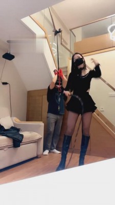 【仙女殿下】双S堵嘴捆绑吊打废物 bf2853_绳艺库视频下载