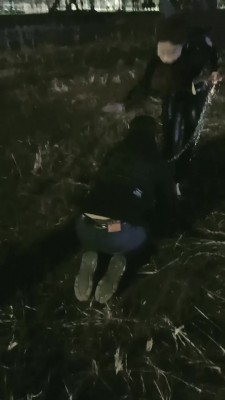 【高冷范毒祖宗S】户外草地捆绑羞辱贱狗 bf20395_绳艺库视频下载