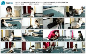 【得意客】king定拍鱿鱼游戏sm版（02）美女木头人加挠痒坚持不动 超密集的交错捆绑加丝袜包裹~_绳艺库视频下载