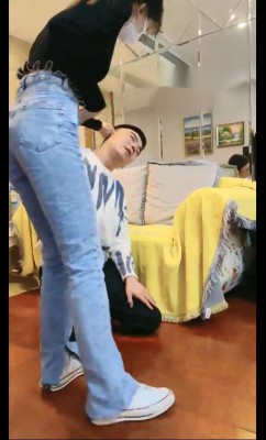 【艺术美学s】拧狗耳朵 扇狗脸 bf6236_绳艺库视频下载