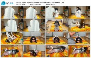 【玩奴原创】双马尾JK妹子尝试新姿势，驷马小鸡缚严厉驷马，马具口球堵嘴挣扎！_绳艺库视频下载