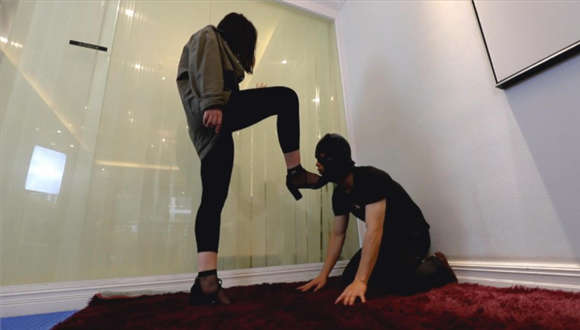 〖H.P.L栖心之栈〗—采萱鞋下的恐惧_绳艺库视频下载