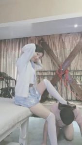 【银河】JK小姐姐白丝继续羞辱班主任 bf7060_绳艺库视频下载