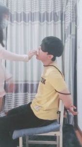 套路直播视频【桃子老师】捆绑哥哥袜子塞嘴虐/胯下辱 bf22605_绳艺库视频下载