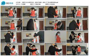 【一绳所爱】祝大家新年快乐，虽然双手被绑，也阻止不了美女诚挚的祝福_绳艺库视频下载