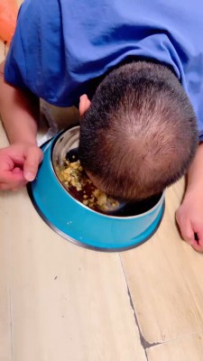 【安可S】圈养生活第四天-户外餐厅脚下喂食【双视角版】 bf27050_绳艺库视频下载