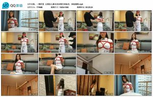 【一绳所爱】白领洛儿慕名而来绳艺体验店，体验捆绑_绳艺库视频下载