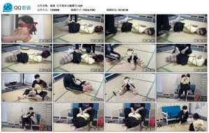 【涵涵】后手观音分腿驷马_绳艺库视频下载