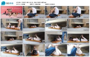 [半岛束艺] 半岛束艺 墙外人来人往，墙内五花驷马~鹿野_绳艺库视频下载