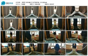 【一绳所爱】优优双腿大开,双手高高吊起，这大长腿_绳艺库视频下载