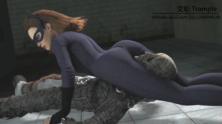 3D-动漫游戏,猫女 腿绞坐脸 守望先锋作者系列 O-170429-4_绳艺库视频下载