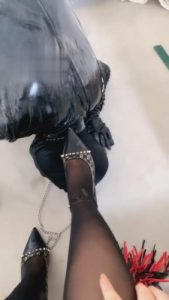 【伊兮夫妻】户外楼道公开遛狗 bf1133_绳艺库视频下载