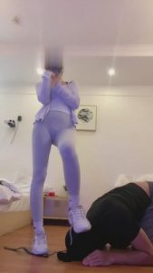 【轩宁】健身女教练袜子塞嘴重度踢踹 bf12954_绳艺库视频下载