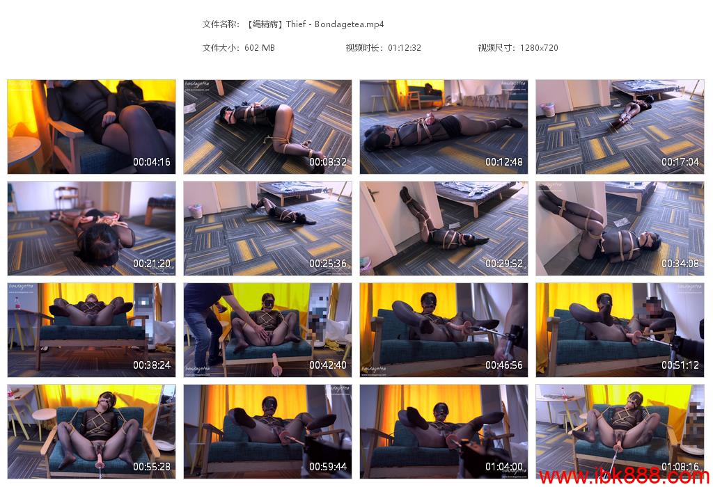 【绳精病】Thief – Bondagetea_绳艺库视频下载