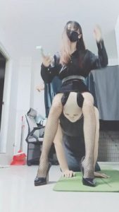 套路直播视频【美娜格格】长腿模特网袜高跟诱惑贱男 bf26543_绳艺库视频下载