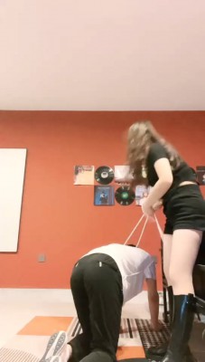 【语阳】快马加鞭-犬化骑马遛狗爬行 bf29342_绳艺库视频下载