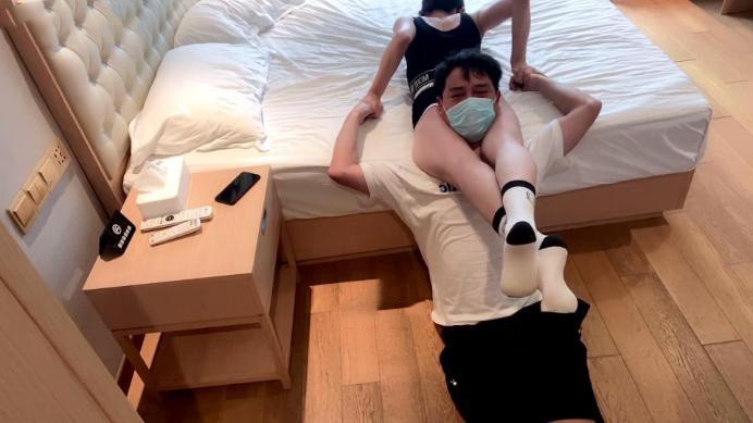 【婉儿原创】被绞晕小伙复仇二番战上课实录 婉儿S第二次腿绞叫嚣的粉丝 YC-230703_绳艺库视频下载