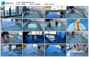 游泳池里的驷马捆绑_绳艺库视频下载