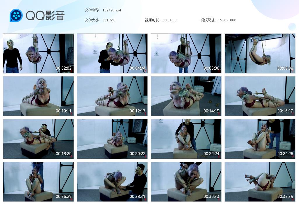 欧美RFAstrid极限紧缚_绳艺库视频下载