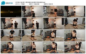 【随心绳艺】苏樱 犯错的女秘 极限吊手脚尖着地吊_绳艺库视频下载