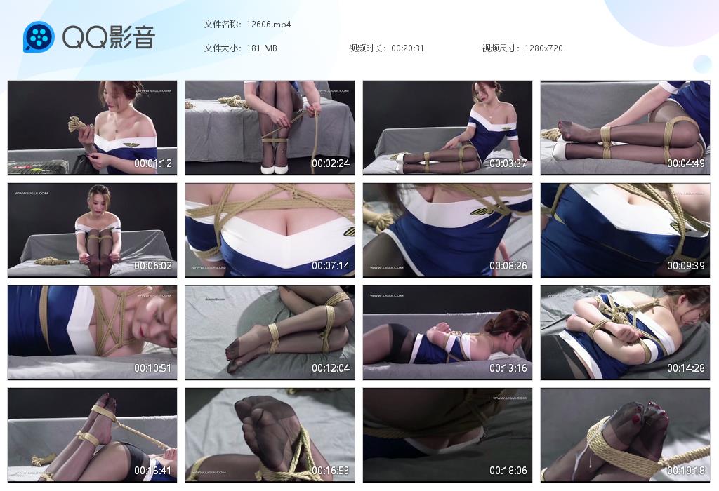 丽柜美束 艺术航班淼淼 B2274_绳艺库视频下载