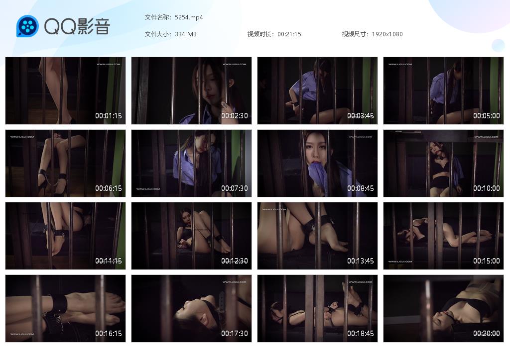 丽柜美束 新片禁享狱丝私人定制版完全版兔子监狱镣铐口  B2282_绳艺库视频下载