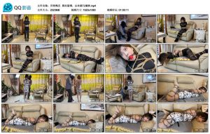 【贝特绳艺】黑丝紧缚，白丝驷马捆绑 B2315_绳艺库视频下载