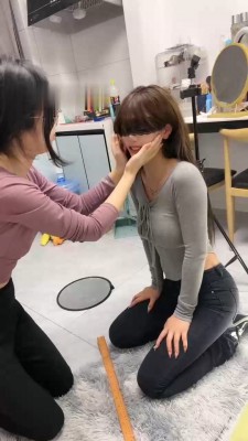 图片[3]_【橙宝】双母畜争宠-戒尺责罚/互相踢踹耳光_绳艺库视频下载