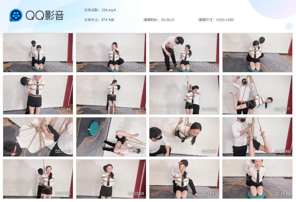 甜心白露第二次体验体验吊缚被迫荡秋千_绳艺库视频下载