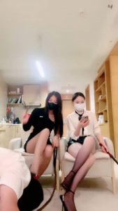 【茹雪】双S-美甲店素人调-洗脚水圣水泡面【双视角版】_绳艺库视频下载