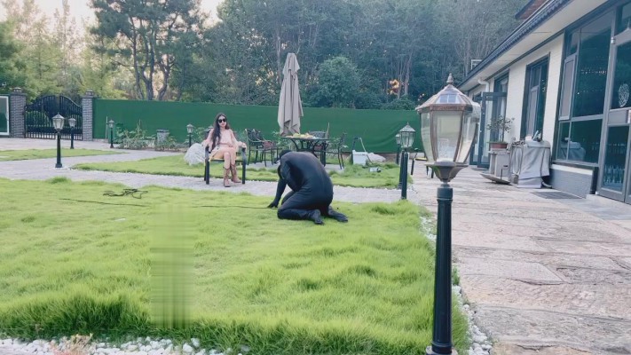 图片[4]_【沅芷大人】户外院子-犬化双奴/奴下奴_绳艺库视频下载