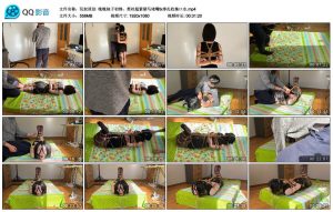 晚晚妹子初绑，黑丝超紧驷马堵嘴tk挣扎收集口水_绳艺库视频下载