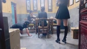 【沅芷大人】圈养群调群虐-桌底下虐【下】【双视角完整版】_绳艺库视频下载