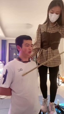 图片[2]_【汐言】蒙狗眼虐乳专场_绳艺库视频下载